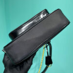 Prada Re-Nylon And Brushed Leather Mini-bag 1BC198 Black